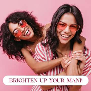 Beetles Gel Nail Polish Set 6 Colors Pink Confetti Collection Classic Nude Pink Glitter Pastel Gel Nail Polish Set Soak Off Uv Led Gel Polish Nail Art Varnish Manicure Kit Gifts for Her