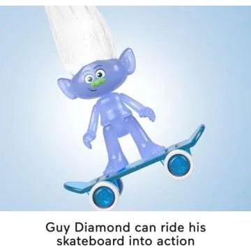 Fisher-Price Imaginext DreamWorks Trolls Sparkle & Roll Pack