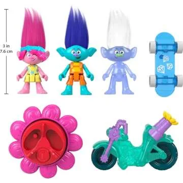 Fisher-Price Imaginext DreamWorks Trolls Sparkle & Roll Pack