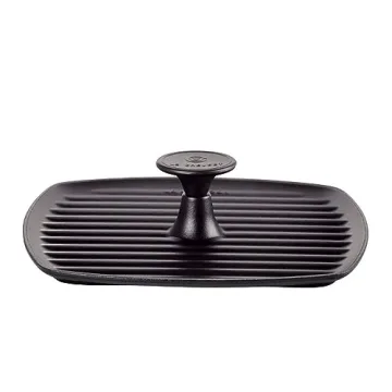 Le Creuset Panini Press Enameled Cast Iron 9 In