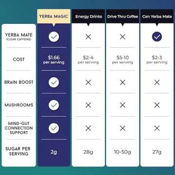 Yerba Mate Instant Tea Powder Boosts Energy and Focus