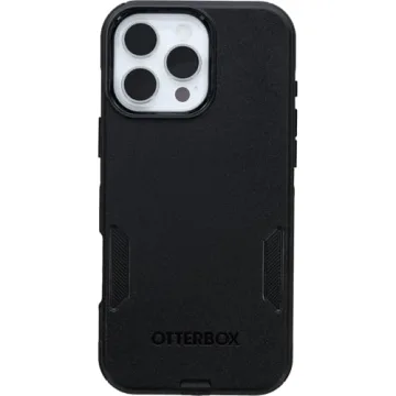 OtterBox iPhone 16 Pro Max Commuter Series Case - Durable Black Protection