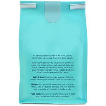 Oatmeal Honey Bath Salts - Relaxing 2 lb Luxury Bag