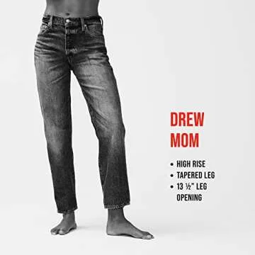 Lucky Brand Women's High Rise Drew Mom Jean, Spellbound