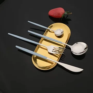 Stylish JASHII 24-Piece Flatware Set for Modern Dining