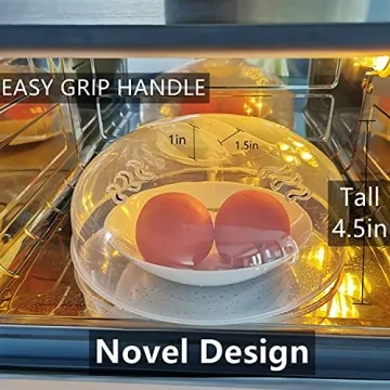 Microwave Splatter Cover for Food Safe and Easy to Use