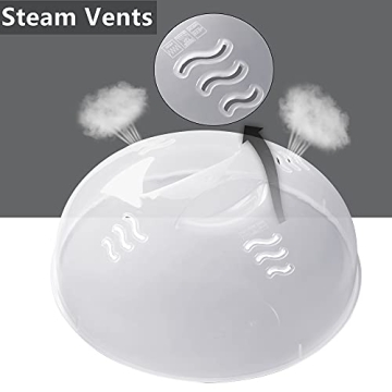 Microwave Splatter Cover for Food Safe and Easy to Use