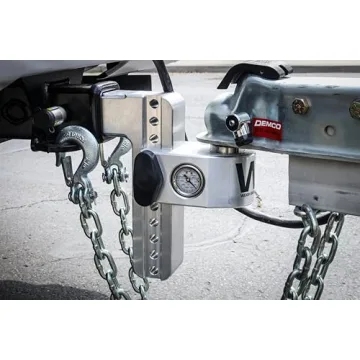 Weigh Safe Adjustable Trailer Hitch with Built-in Scale