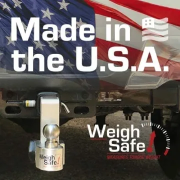 Weigh Safe Adjustable Trailer Hitch with Built-in Scale