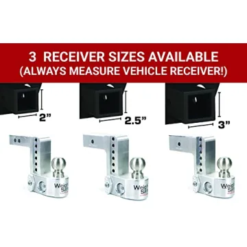 Weigh Safe Adjustable Trailer Hitch with Built-in Scale