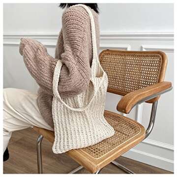 Aesthetic Hobo Bag Cottagecore Aesthetic Tote Bag Fairy Grunge Hobo Bags Cottagecore Bag Fairycore H...