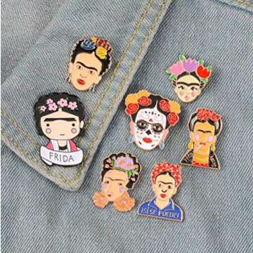 HoGadget Cute Brooch Pins Decorative Enamel Lapel Pin Brooch Charms Jewelry Badge Banquet Scarf Pins Gifts