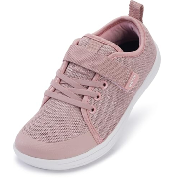 WHITIN Kids Wide Barefoot Shoes for Boys Girls - Minimalist Sneakers with Zero Drop and Wide Toe Box