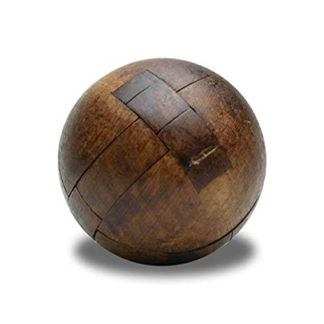 Project Genius Shotput and Discus Puzzle, Multicolor, Wooden Puzzle, Assembly Puzzle, Disassembly Puzzle, Brain Teaser, 3D Puzzle, Variety Pack, Puzzles for Adults, Metal Disentanglement