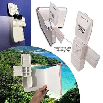 Micro Portable Watercolor Palette for Artists on the Go