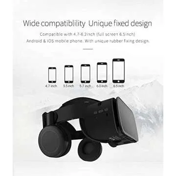 VR Headset for iPhone & Android - 3D Immersion & Gaming