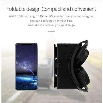 VR Headset for iPhone & Android - 3D Immersion & Gaming