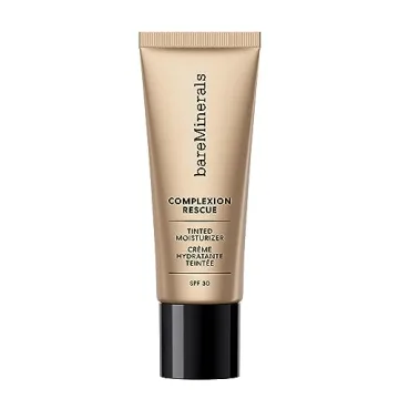 bareMinerals Complexion Rescue Tinted Moisturizer for Face with SPF 30 + Hyaluronic Acid, Hydrating ...