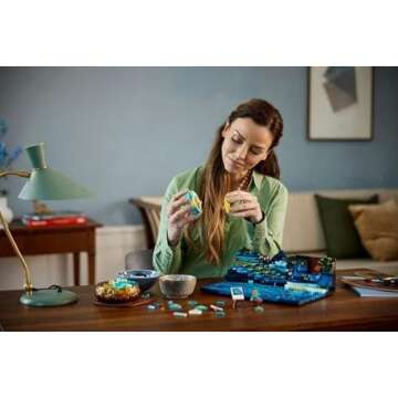 LEGO Ideas Vincent Van Gogh The Starry Night - 3D Puzzle Building Set for Adults, Ages 18+ - Beautif...