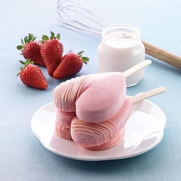 Silikomart Mini Ice Cream Finger Food Mould Heart