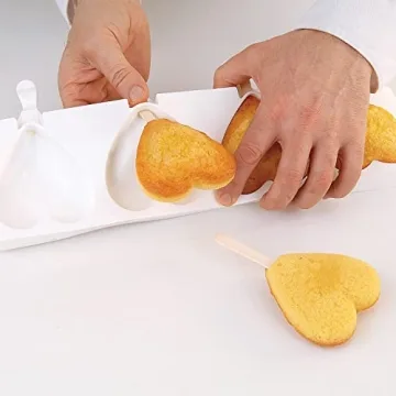 Silikomart Mini Ice Cream Finger Food Mould Heart