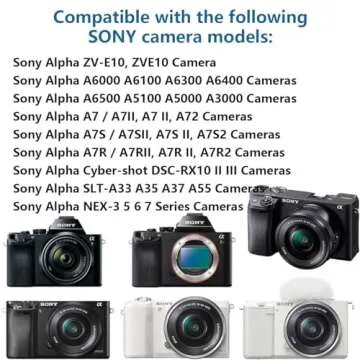 HY1C Dummy Battery Kit for Sony Alpha Continuous Power Supply