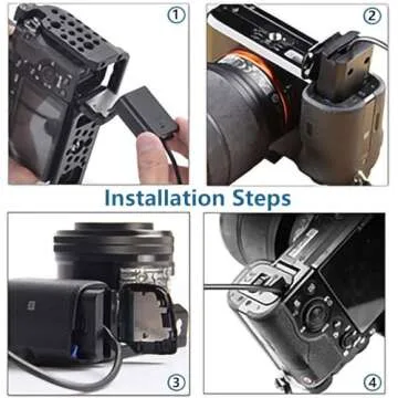 HY1C Dummy Battery Kit for Sony Alpha Continuous Power Supply