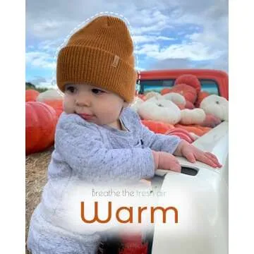 FURTALK Toddler Beanie Baby Boys Girls Beanies Kids Winter Hats Children Knit Warm Caps
