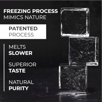 True Cubes Crystal Clear Ice Maker for Bar-Quality Cocktails