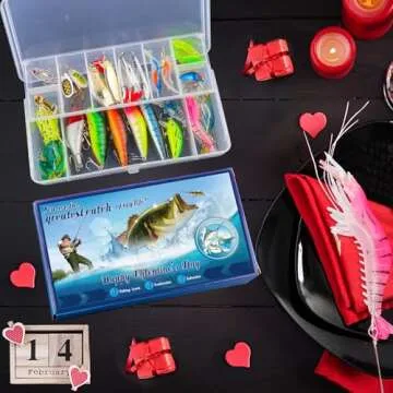Valentine Fishing Gifts for Him - Thoughtful Lure Set