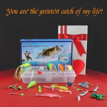 Valentine Fishing Gifts for Him - Thoughtful Lure Set