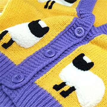 Kawaii Strawberry Print Cardigan Sweater for Women