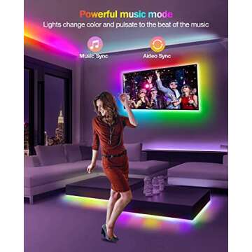 Daymeet RGB LED Strip Lights for Home Decor