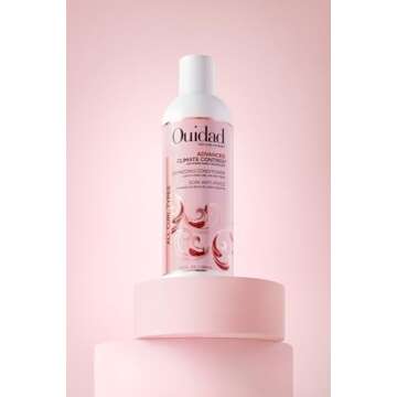 Ouidad Advanced Climate Control Defrizzing Conditioner - 8.5 fl oz, Anti-Frizz Nano Technology, Locks In Moisture, Protects Curls from Heat, Safe for Color-treated Hair, For All Curl Types