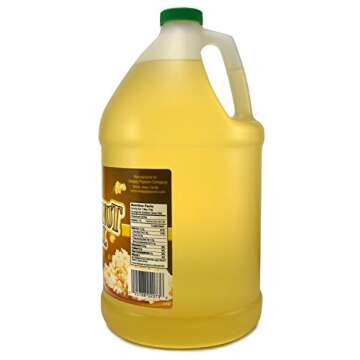 Snappy Popcorn 1 Gallon Snappy Pure Peanut Oil No Color Added, 128 Fl Oz