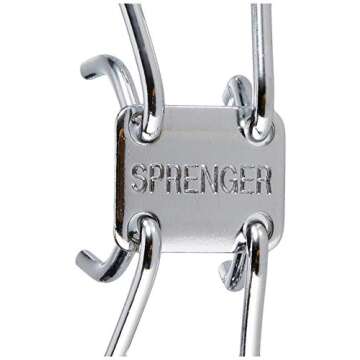 Herm Sprenger Dog Training Pinch Collar Chrome Plated Steel