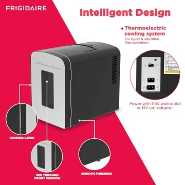 Frigidaire Portable Cooler Mini Fridge - Compact & Stylish
