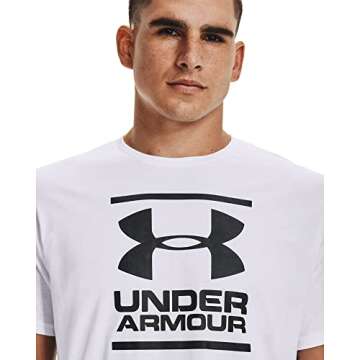 Under Armour Men's UA GL Foundation Short Sleeve T-Shirt LG White