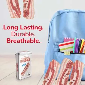 BioSwiss Bacon Bandages - Fun and Functional First Aid