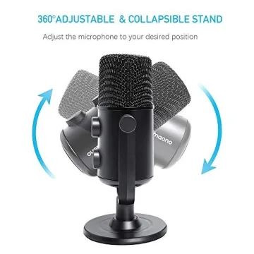 MAONO USB Microphone for Podcasting Streaming Gaming Direct