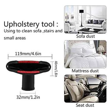 Quality Vacuum Attachments Set for Enhanced Cleaning