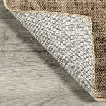 Rugs USA x Lauren Liess Velma Easy Jute Machine Washable Area Rug, 4x6, Natural