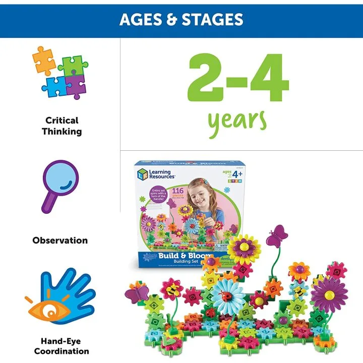 STEM Gears! Gears! Gears! Building Set 116 Pieces