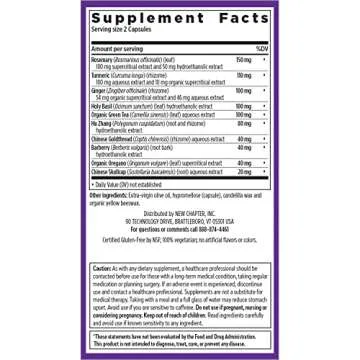 Zyflamend Herbal Pain Reliever for Joint Health 180 Count