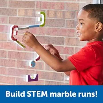 Learning Resources STEM Explorers Marble Runners - 18 Pieces, Ages 5+ STEM Toys and Activities for K...