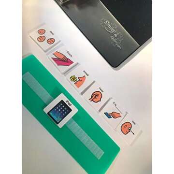 Smile4Autism Small 1.5"x1.5" Loose Visual Picture Cards, Receptive and Expressive Language, Speech A...