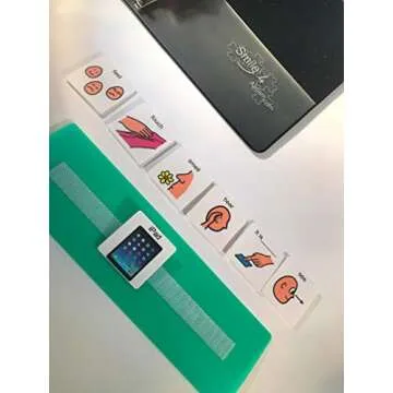 Smile4Autism Small 1.5"x1.5" Loose Visual Picture Cards, Receptive and Expressive Language, Speech A...