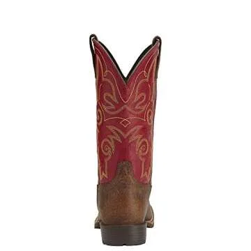 Ariat Hybrid Rancher Western Boots - Women’s Square-Toe Leather Work Boot