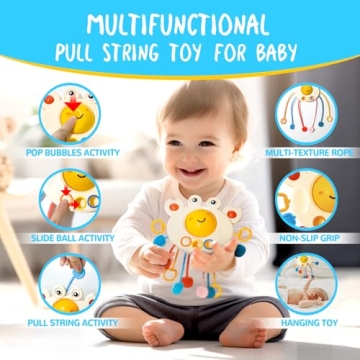 Montessori Baby Toys for 0-18 Months, Educational Play
