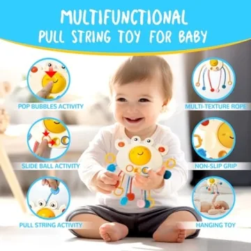 Montessori Baby Toys for 0-18 Months, Educational Play